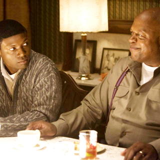 Rob Brown as Ernie and Charles S. Dutton as Grandfather in Universal Pictures' The Express (2008)