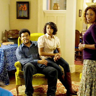 Tyler Perry, Taraji P. Henson and Alfre Woodard in Lionsgate Films' The Family That Preys (2008). Photo credit by Alfeo Dixon.