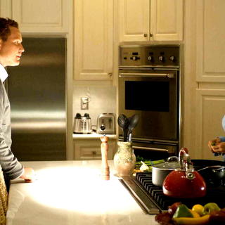 Cole Hauser stars as William Cartwright and KaDee Strickland stars as Jillian Cartwright in Lionsgate Films' The Family That Preys (2008). Photo credit by Alfeo Dixon.