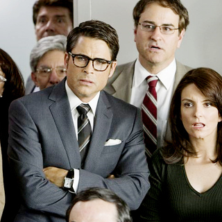 Rob Lowe stars as Rob and Tina Fey stars as Shelley in Warner Bros. Pictures' The Invention of Lying (2009)