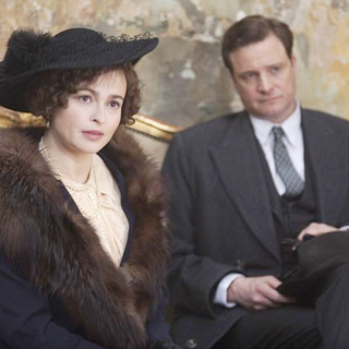 Helena Bonham Carter stars as Queen Elizabeth and Colin Firth stars as King George VI in The Weinstein Company's The King's Speech (2010)