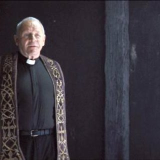 Anthony Hopkins stars as Father Lucas and Colin O'Donoghue stars as Michael Kovak in Warner Bros. Pictures' The Rite (2011)