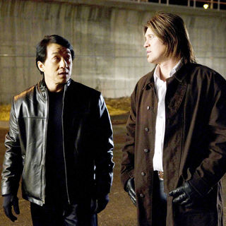 Jackie Chan stars as Bob Ho and Billy Ray Cyrus stars as Colton James in Lionsgate Films' The Spy Next Door (2010)