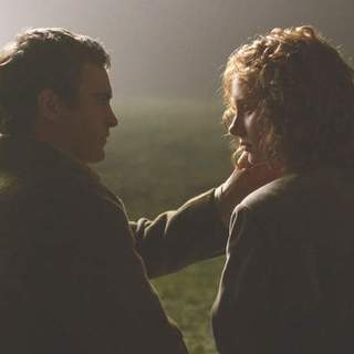 Joaquin Phoenix and Bryce Dallas Howard in Buena Vista Pictures' The Village (2004)