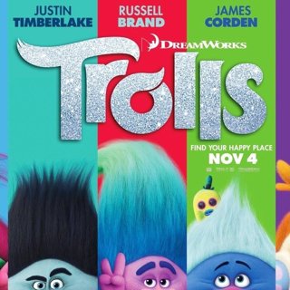 Poster of DreamWorks Pictures' Trolls (2016)