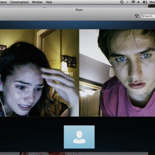 Shelley Hennig stars as Blaire and Matthew Bohrer stars as Matt in Universal Pictures' Unfriended (2015)