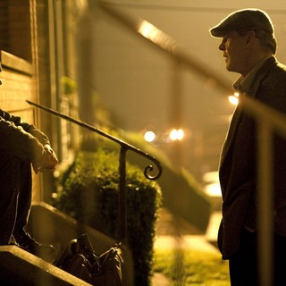 Tom Hardy stars as Tom Conlon and Nick Nolte stars as Paddy Conlon in Lionsgate Films' Warrior (2011)