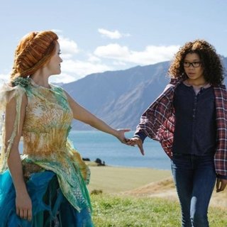 Reese Witherspoon stars as Mrs. Whatsit and Storm Reid stars as Meg Murry in Walt Disney Pictures' A Wrinkle in Time (2018)