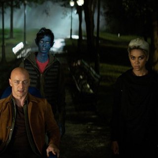 Tye Sheridan, James McAvoy, Kodi Smit-McPhee and Alexandra Shipp in 20th Century Fox's Dark Phoenix (2019)