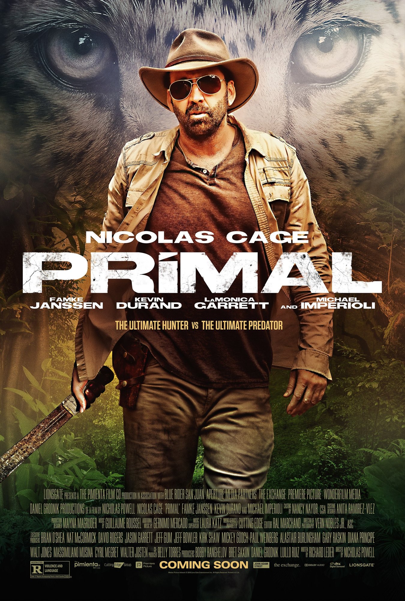 Poster of Lionsgate Home Entertainment's Primal (2019)