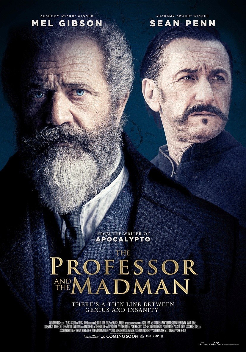 Poster of Vertical Entertainment's The Professor and the Madman (2019)