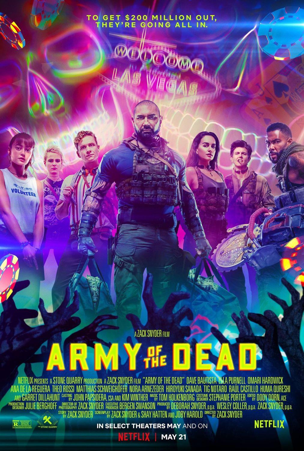 Poster of Army of the Dead (2021)