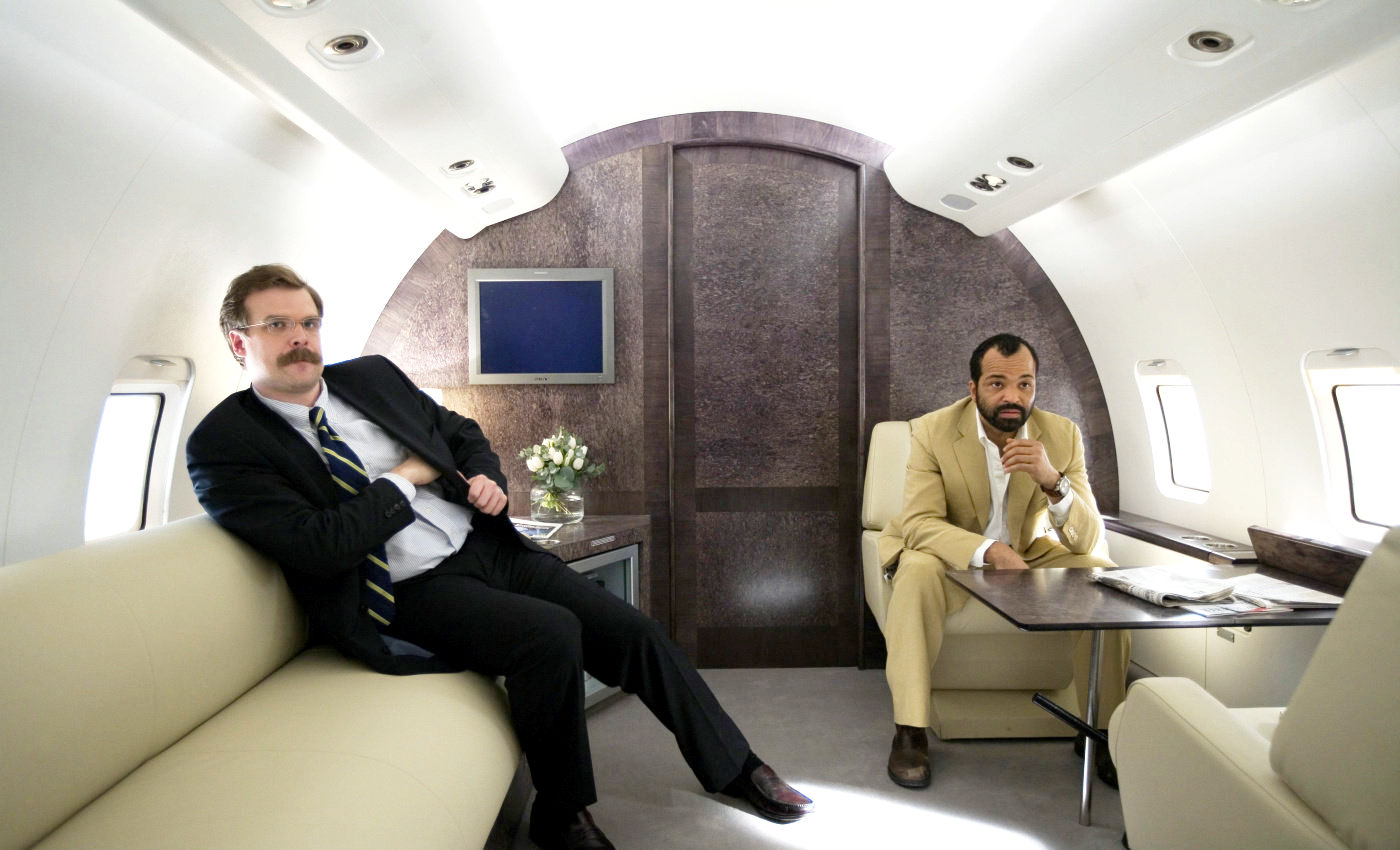 Giancarlo Giannini stars as Rene Mathis and Jeffrey Wright stars as Felix Leiter in Columbia Pictures' Quantum of Solace (2008)