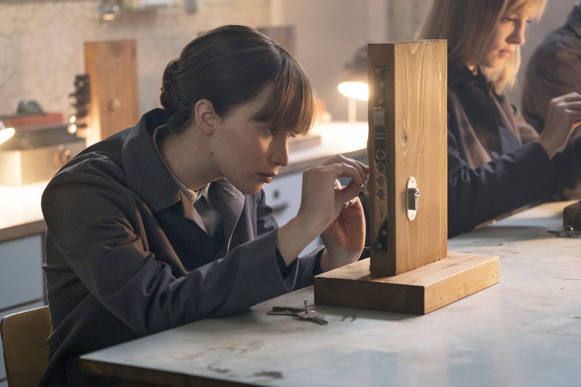 Jennifer Lawrence stars as Dominika Egorova in 20th Century Fox's Red Sparrow (2018)