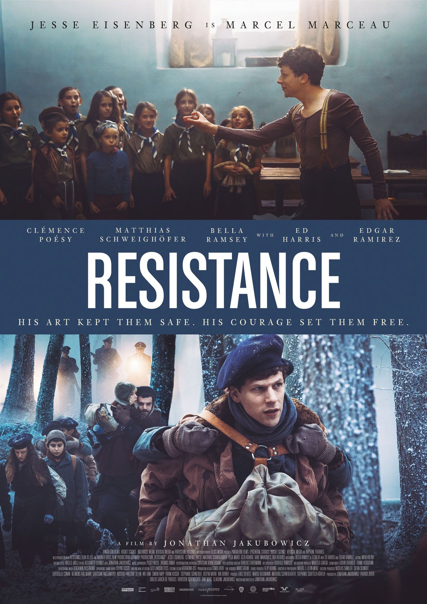 Poster of IFC Films' Resistance (2020)