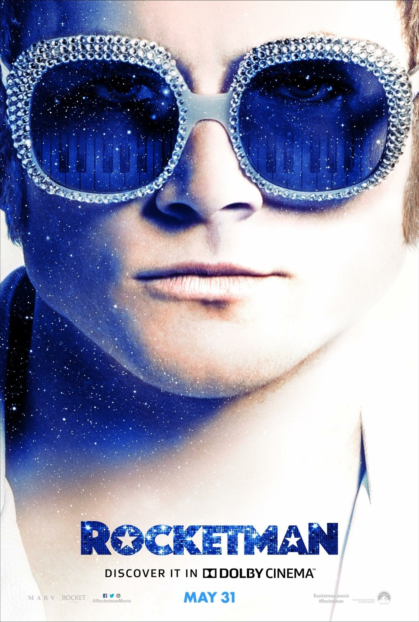 Poster of Paramount Pictures' Rocketman (2019)