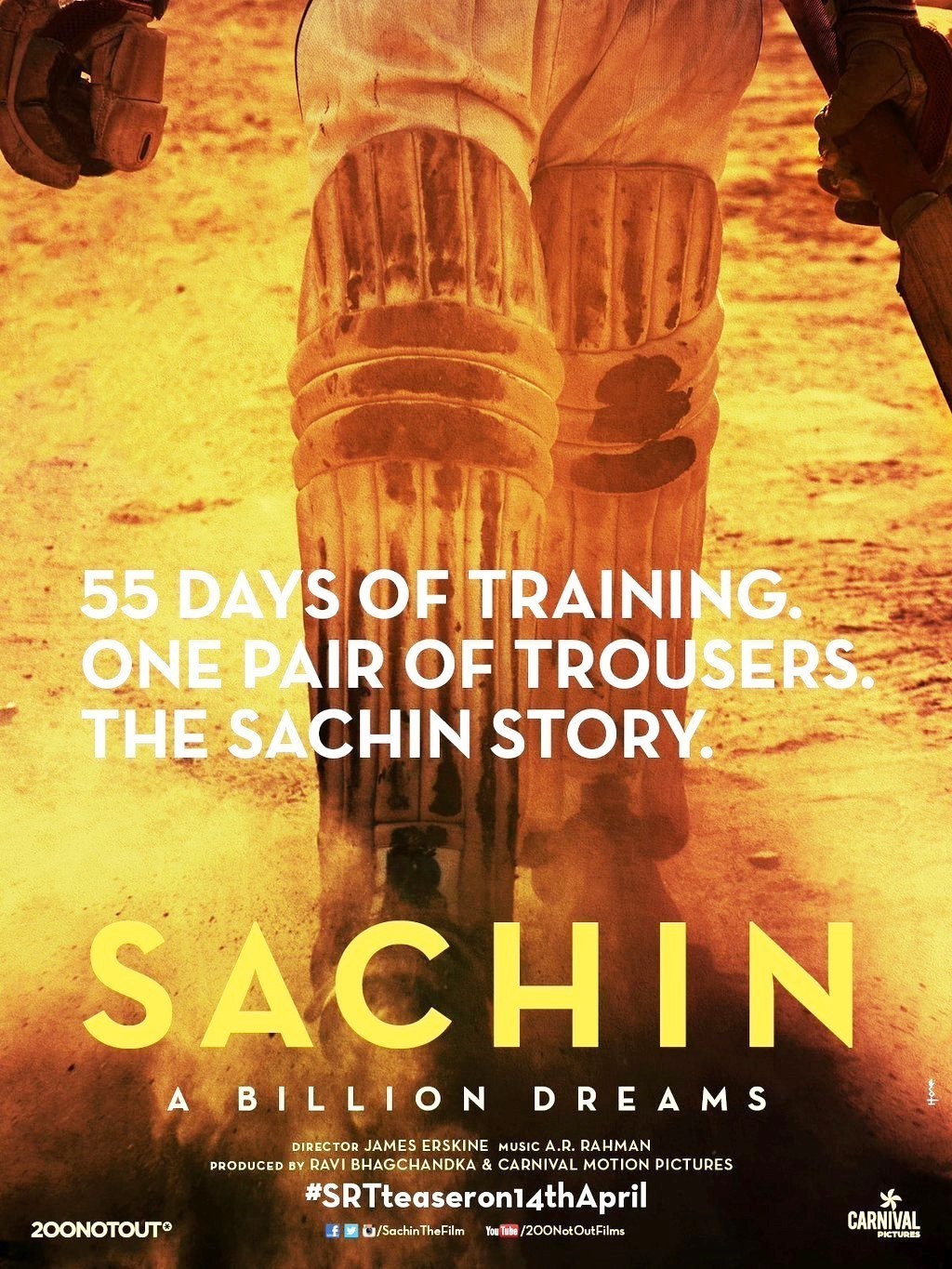Poster of Carnival Motion Pictures' Sachin: A Billion Dreams (2017)
