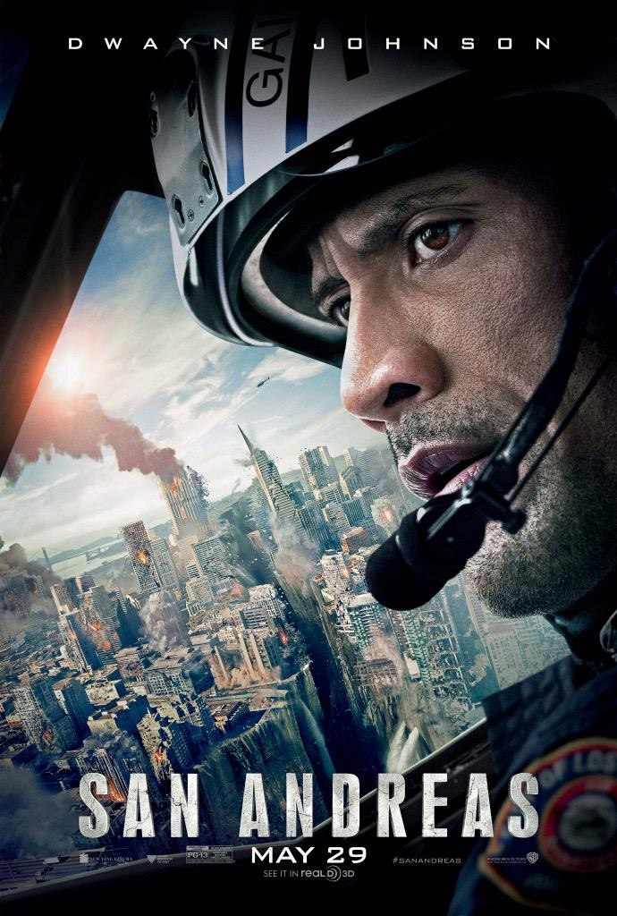 Poster of Warner Bros. Pictures' San Andreas (2015)