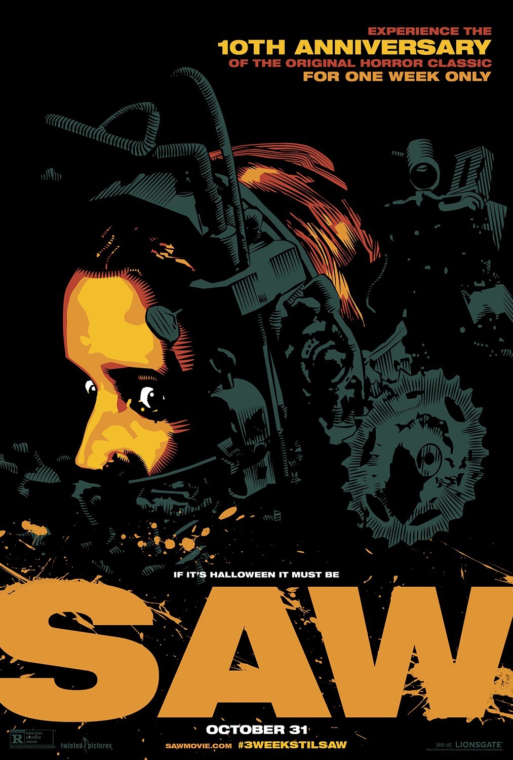Poster of Lions Gate Films' Saw (2014)