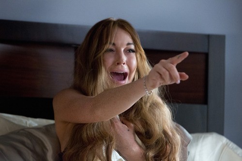 Lindsay Lohan stars as Herself in Dimension Films' Scary Movie 5 (2013)