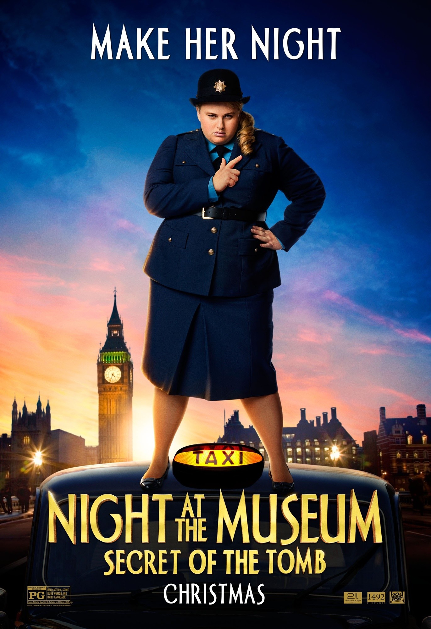 Poster of 20th Century Fox's Night at the Museum: Secret of the Tomb (2014)