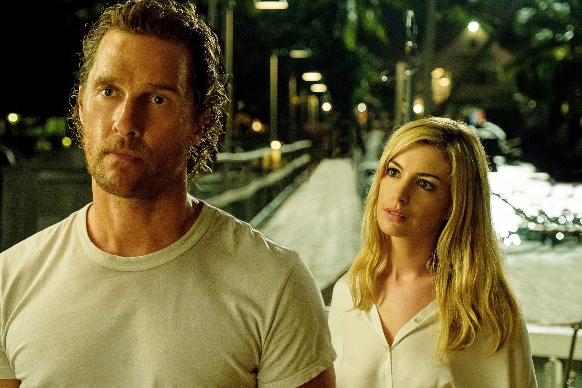 Matthew McConaughey and Anne Hathaway in IM Global's Serenity (2018)
