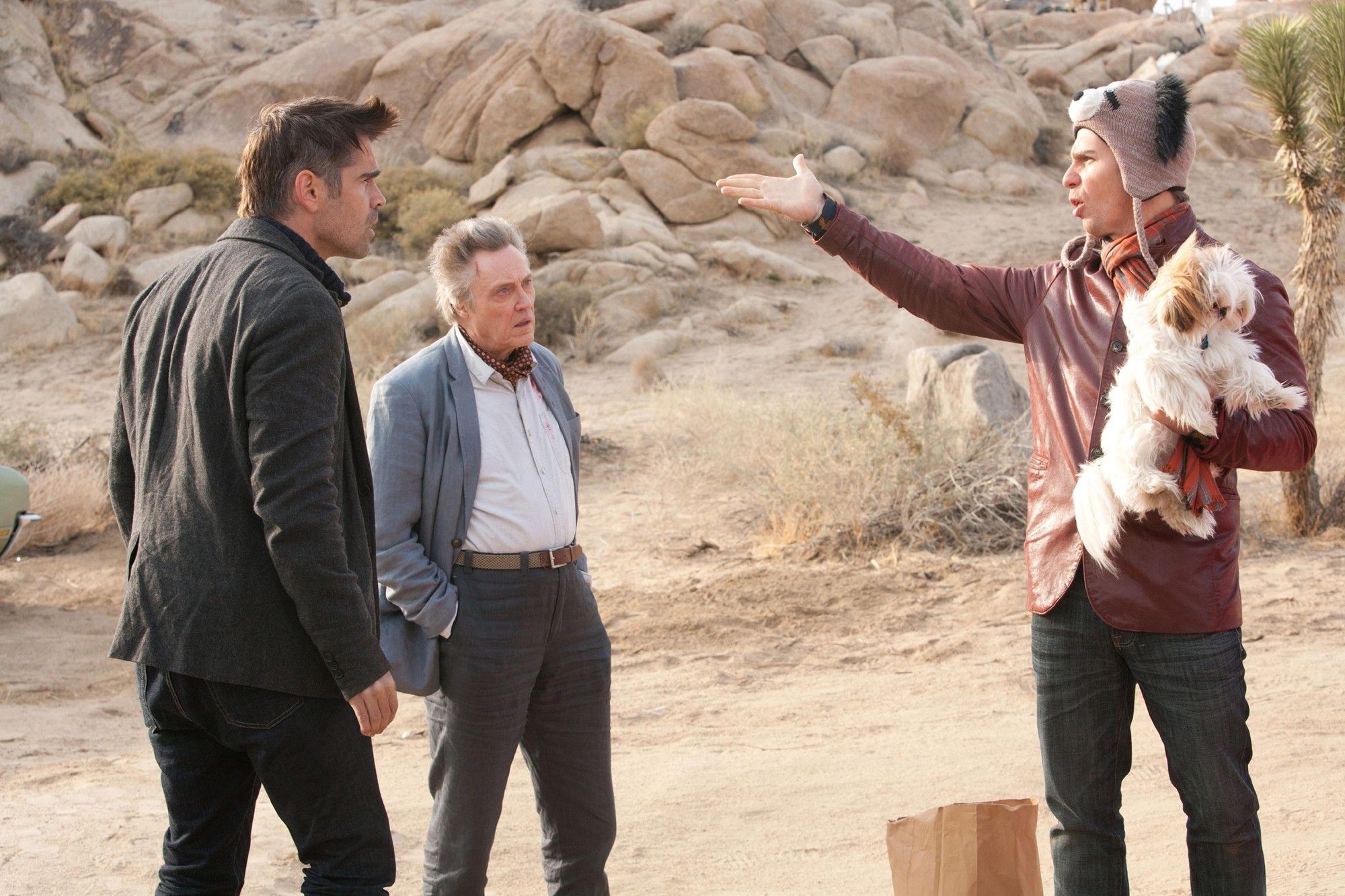 Colin Farrell, Christopher Walken and Sam Rockwell in CBS Films' Seven Psychopaths (2012)