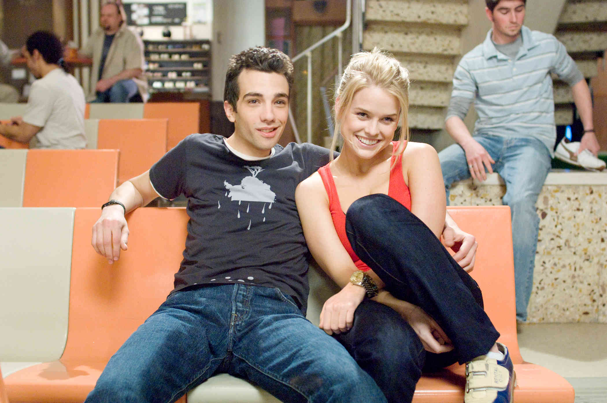 Jay Baruchel stars as Kirk Kettner and Alice Eve stars as Molly in DreamWorks SKG's She's Out of My League (2010). Photo credit by Darren Michaels.