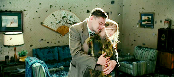 Leonardo DiCaprio stars as Teddy Daniels and Michelle Williams stars as Dolores Chanal in Paramount Pictures' Shutter Island (2010)