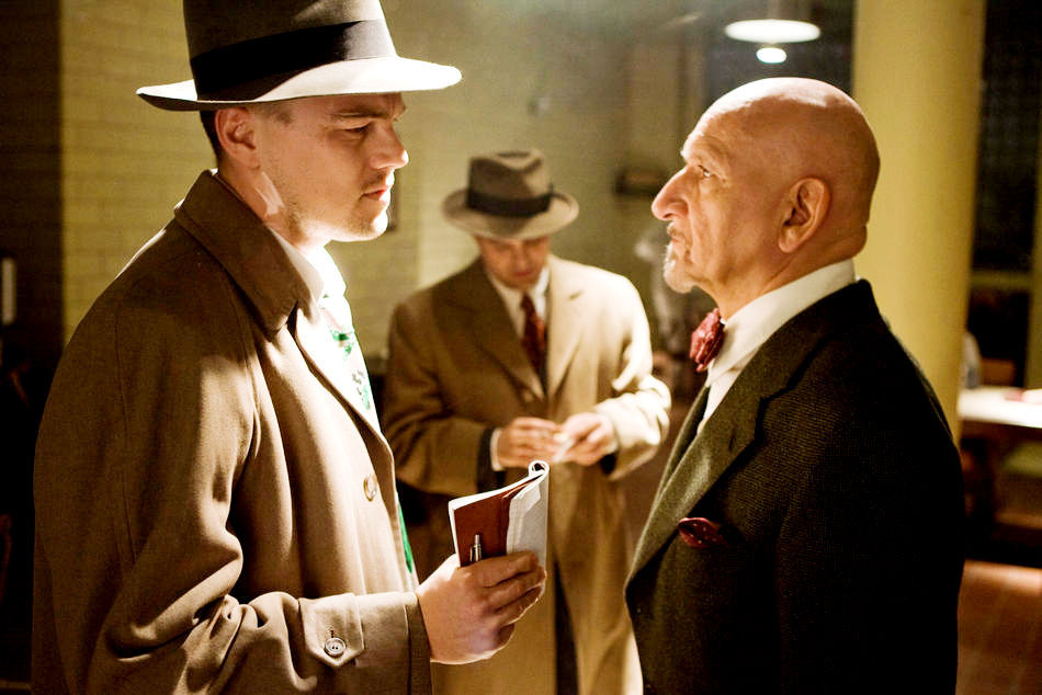 Leonardo DiCaprio stars as Teddy Daniels and Ben Kingsley stars as Dr. John Cawley in Paramount Pictures' Shutter Island (2010)
