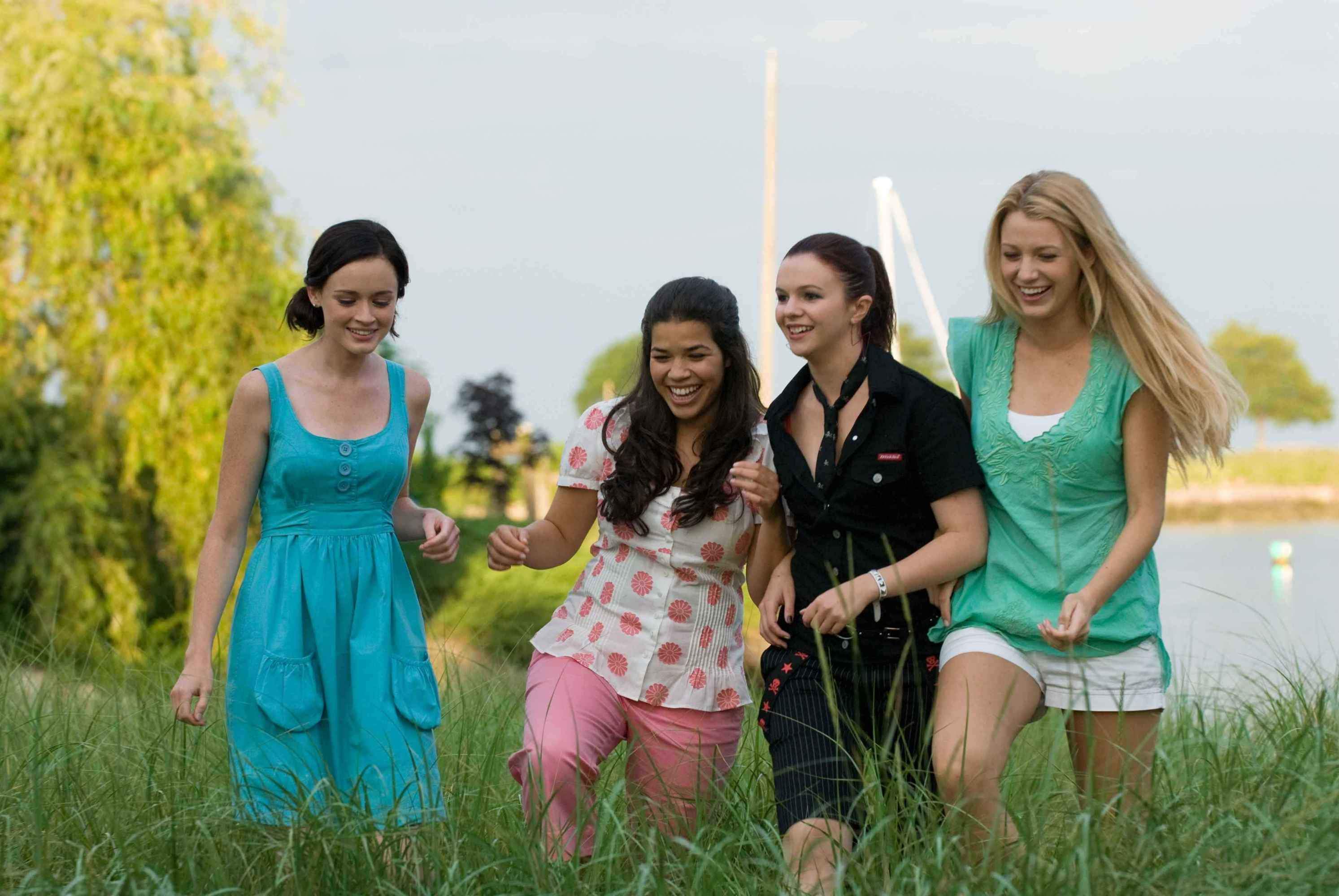 Alexis Bledel, America Ferrera, Amber Tamblyn and Blake Lively star in Warner Bros. Pictures' The Sisterhood of the Traveling Pants 2 (2008)