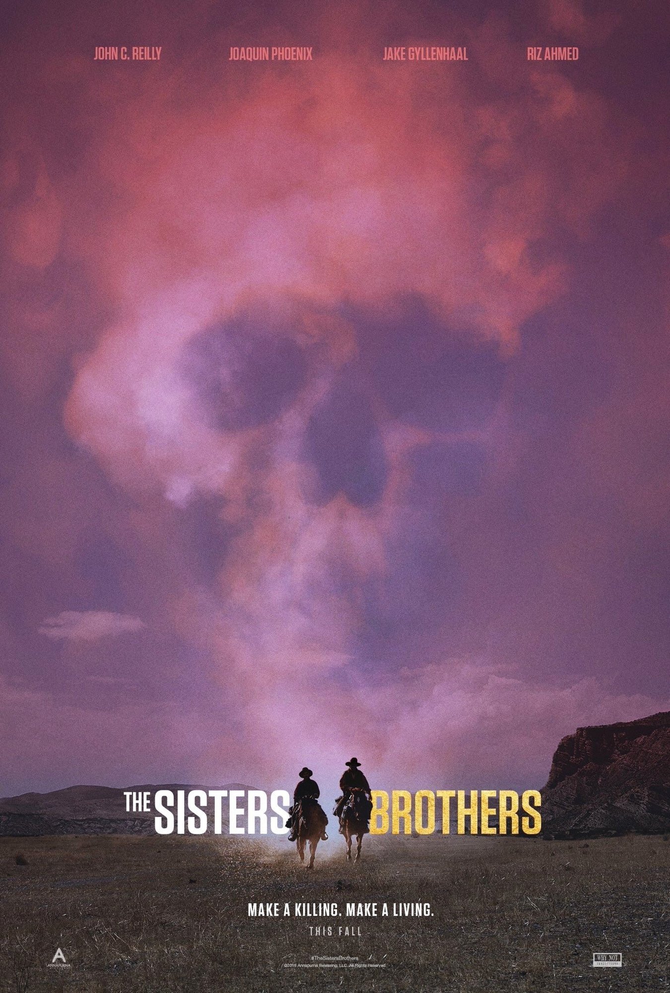 Poster of Annapurna Pictures' The Sisters Brothers (2018)