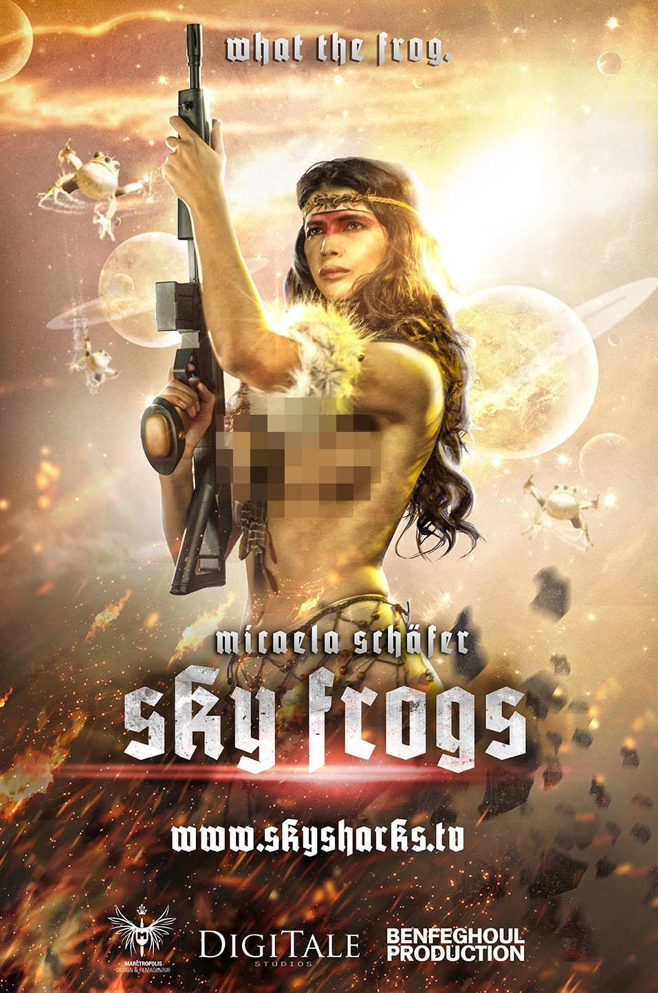 Poster of Dark Sky Films's Sky Sharks (2021)