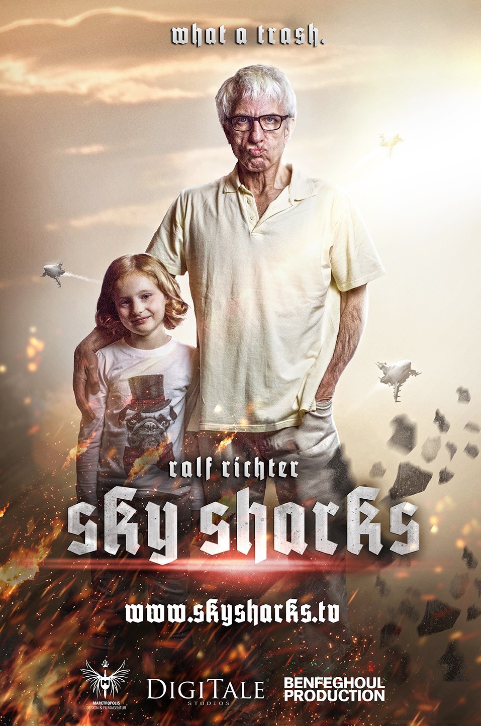 Poster of Dark Sky Films's Sky Sharks (2021)