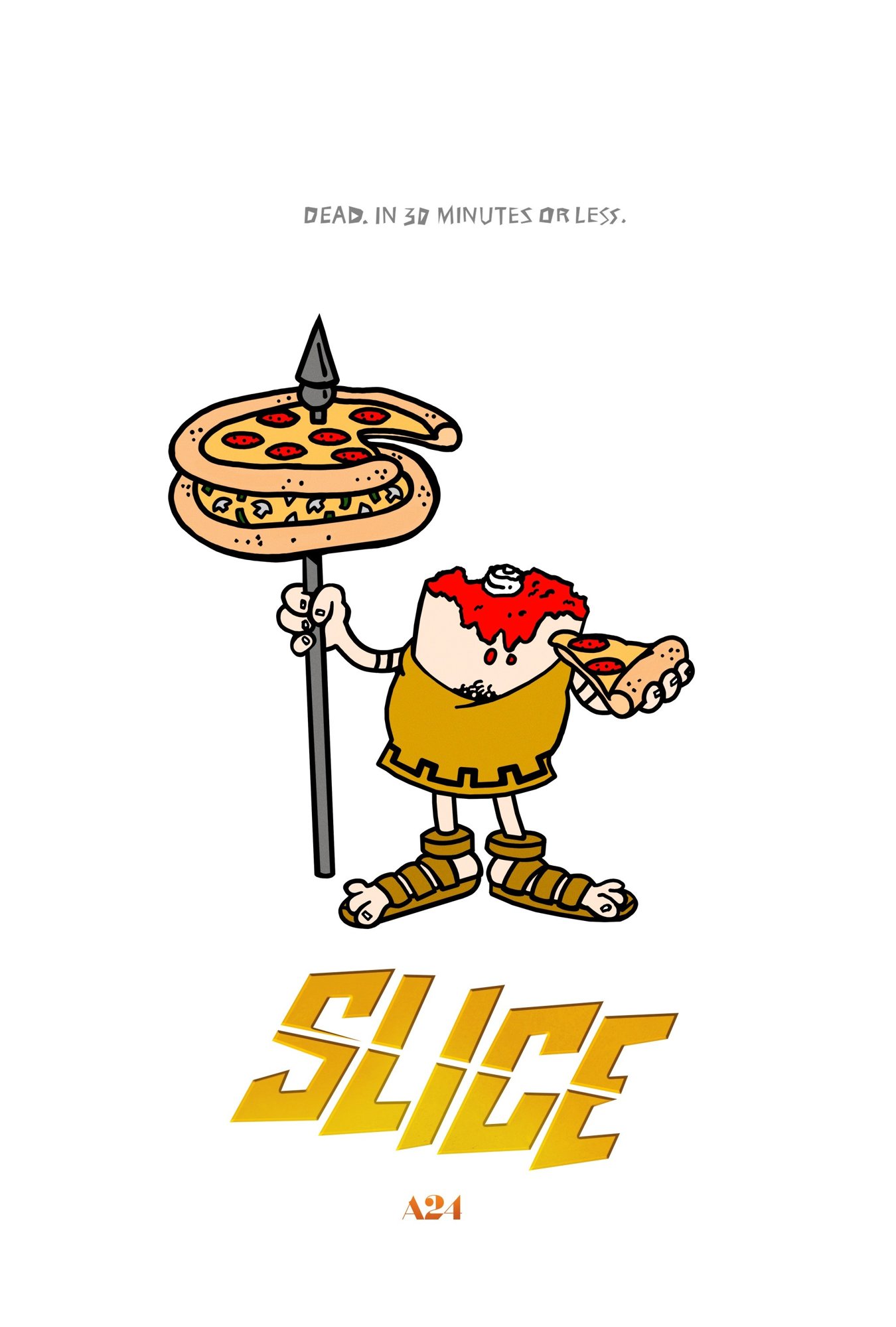 Poster of A24's Slice (2018)