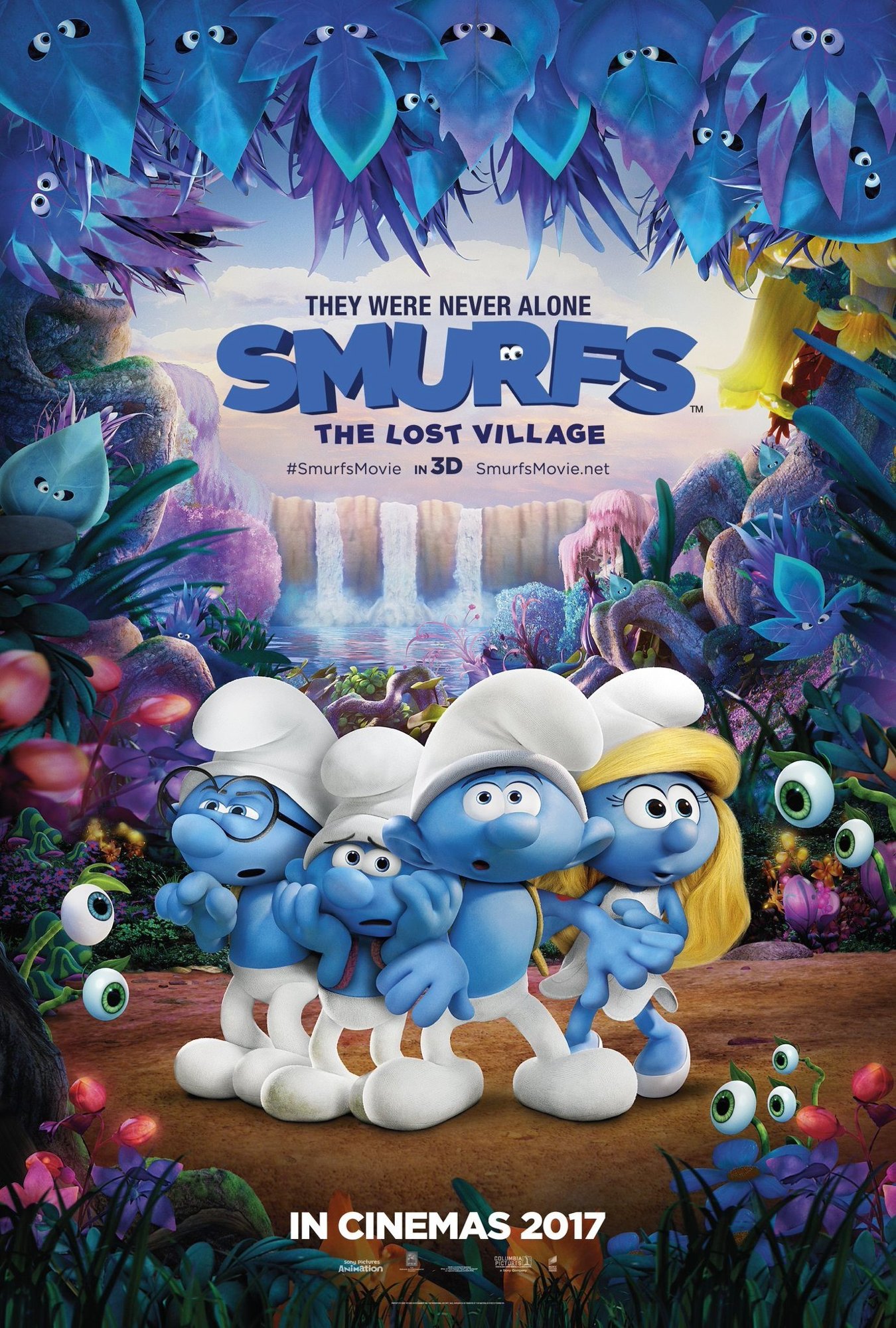 Poster of Columbia Pictures' Smurfs: The Lost Village (2017)