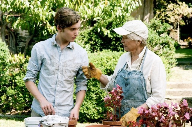 Toby Regbo stars as James Sveck and Ellen Burstyn stars as Nanette in The 7th Floor's Someday This Pain Will Be Useful to You (2012)