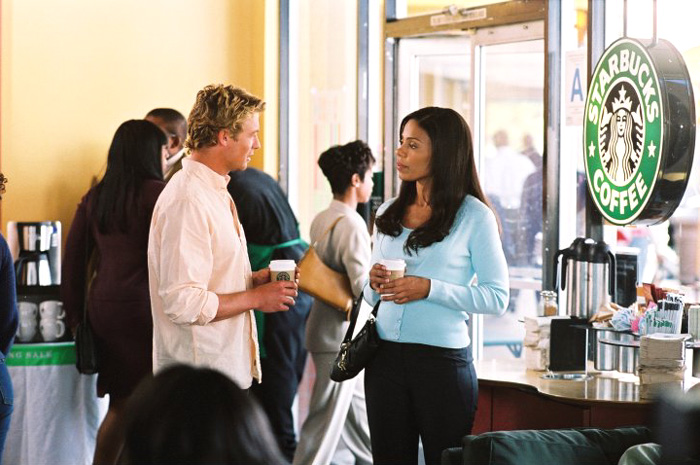 Sanaa Lathan and Simon Baker in Focus Features' Something New (2006)