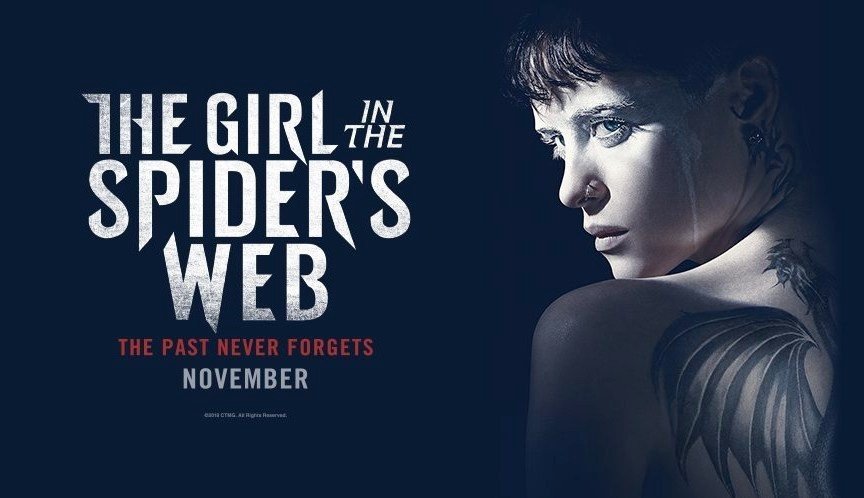 Poster of Sony Pictures' The Girl in the Spider's Web (2018)