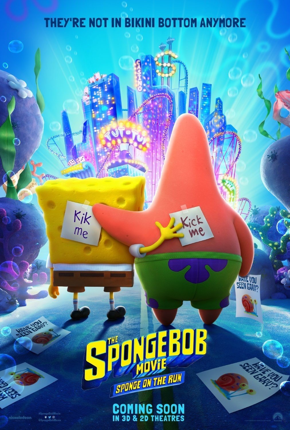 Poster of Paramount Pictures' The SpongeBob Movie: Sponge on the Run (2020)
