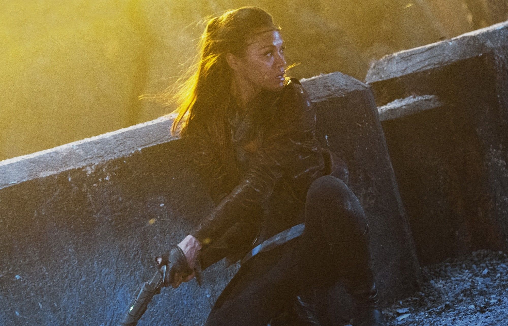 Zoe Saldana stars as Nyota Uhura in Paramount Pictures' Star Trek Into Darkness (2013)
