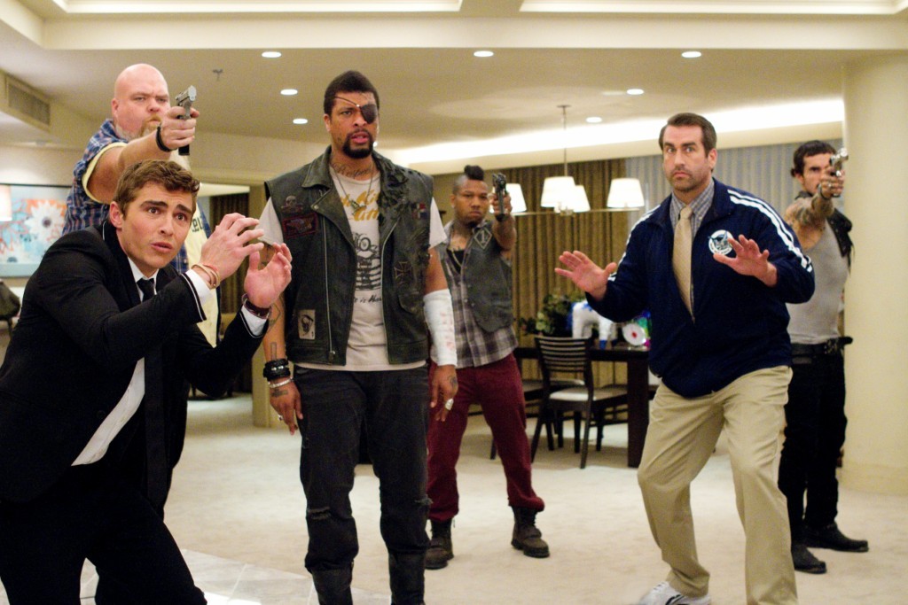Randall Reeder, Dave Franco, DeRay Davis, Dominic Clarence Alexander, Rob Riggle and Luis Da Silva in Columbia Pictures' 21 Jump Street (2012)
