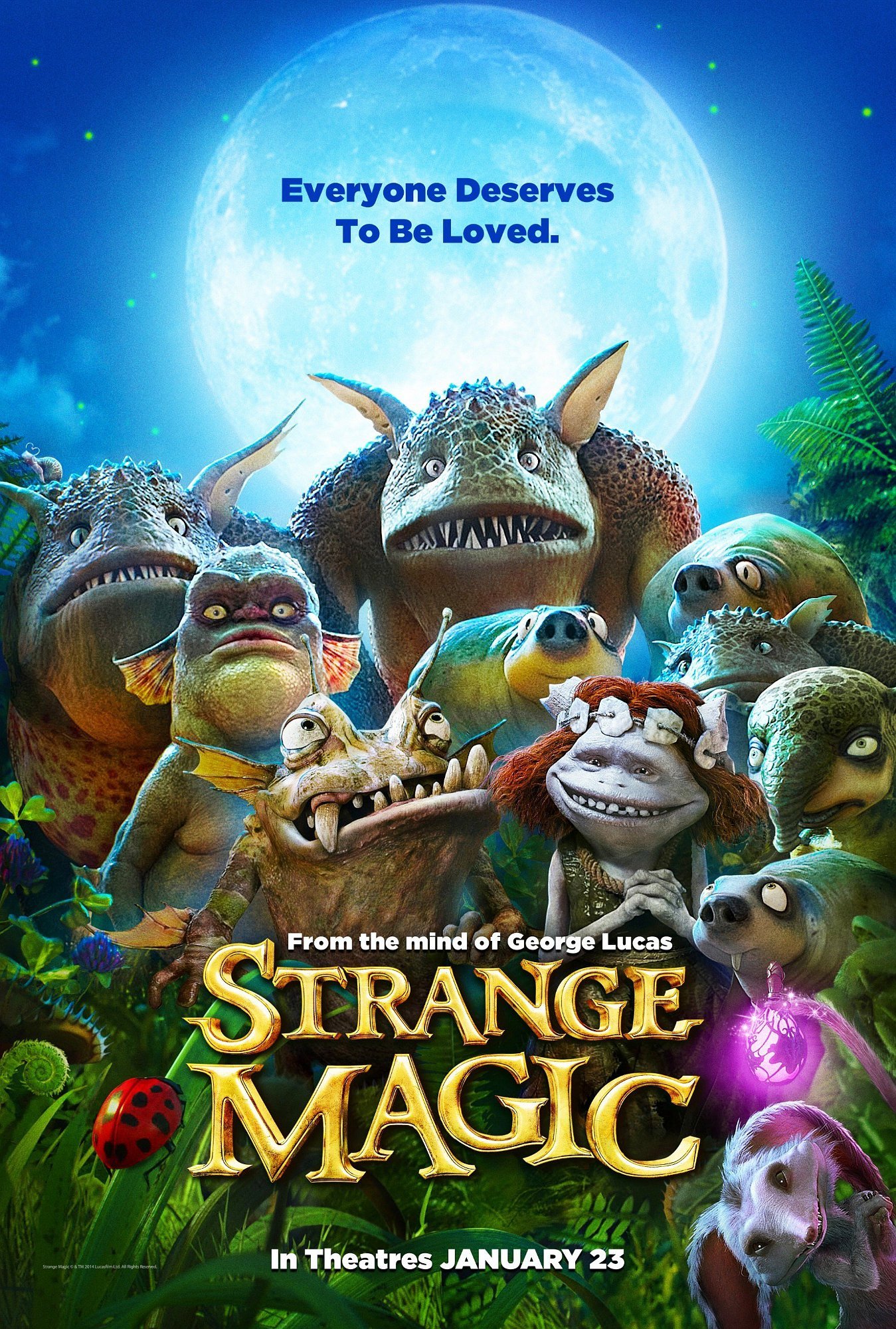 Poster of Touchstone Pictures' Strange Magic (2015)