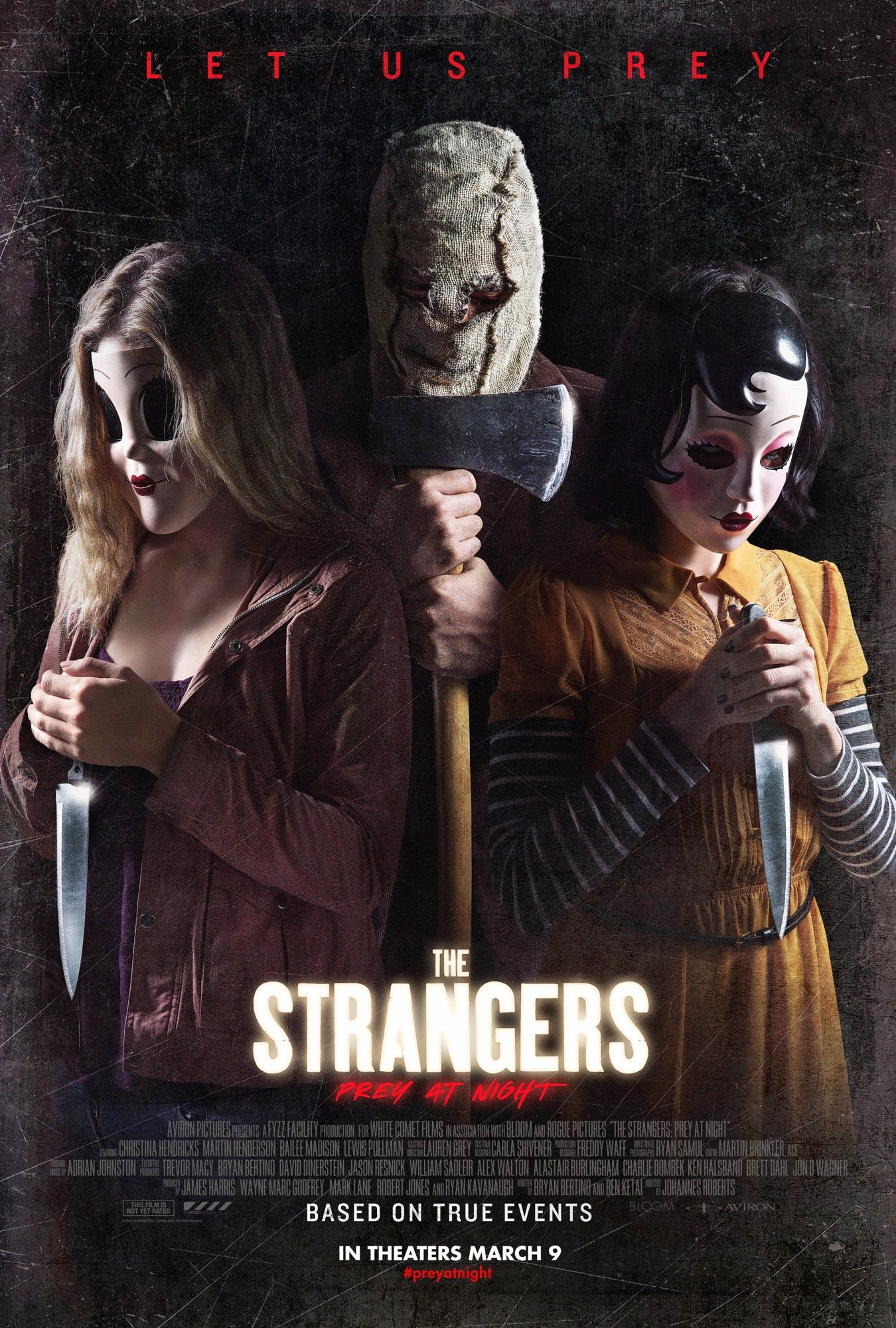 Poster of Aviron Pictures' The Strangers: Prey at Night (2018)