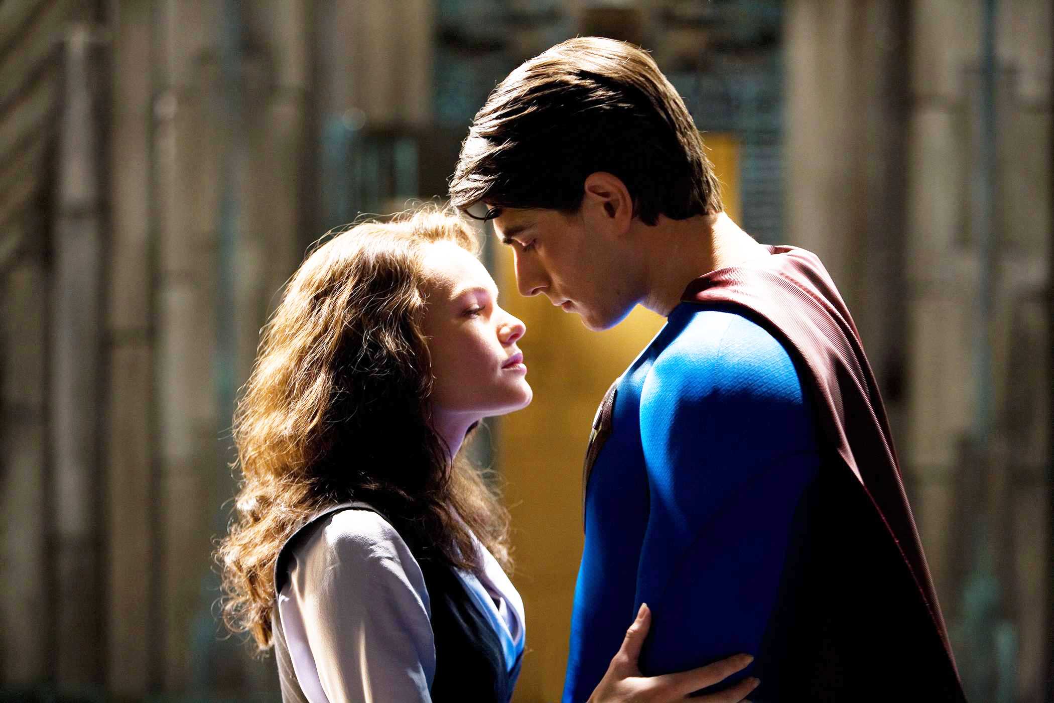 Kate Bosworth and Brandon Routh in Warner Bros Pictures' Superman Returns (2006)