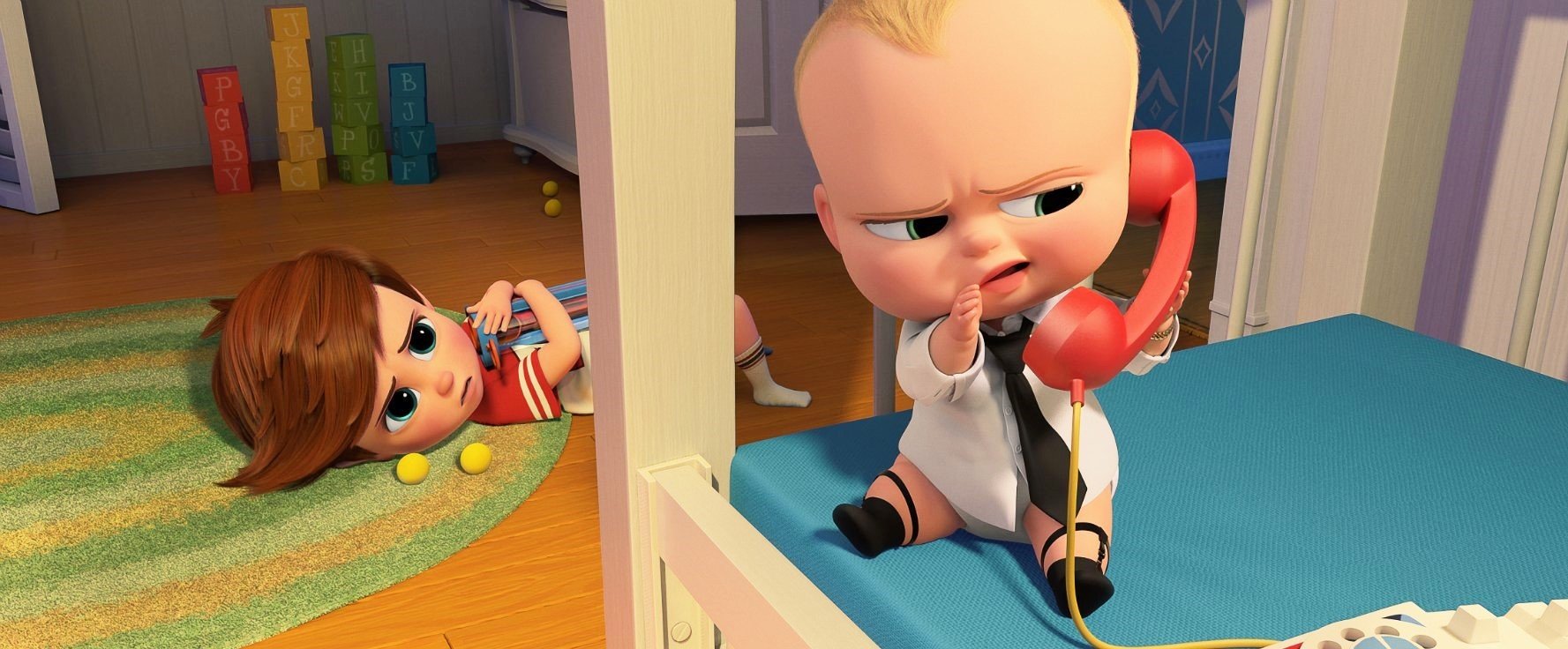 Tim and Baby from 20th Century Fox's The Boss Baby (2017)