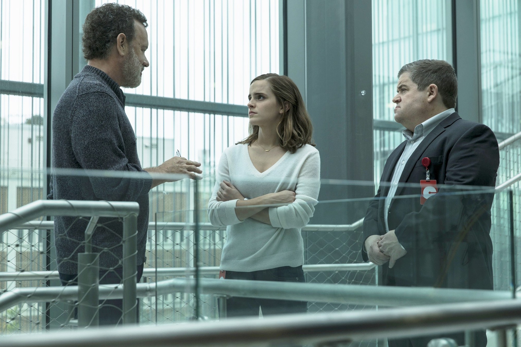 Tom Hanks, Emma Watson and Patton Oswalt in STX Entertainment's The Circle (2017)