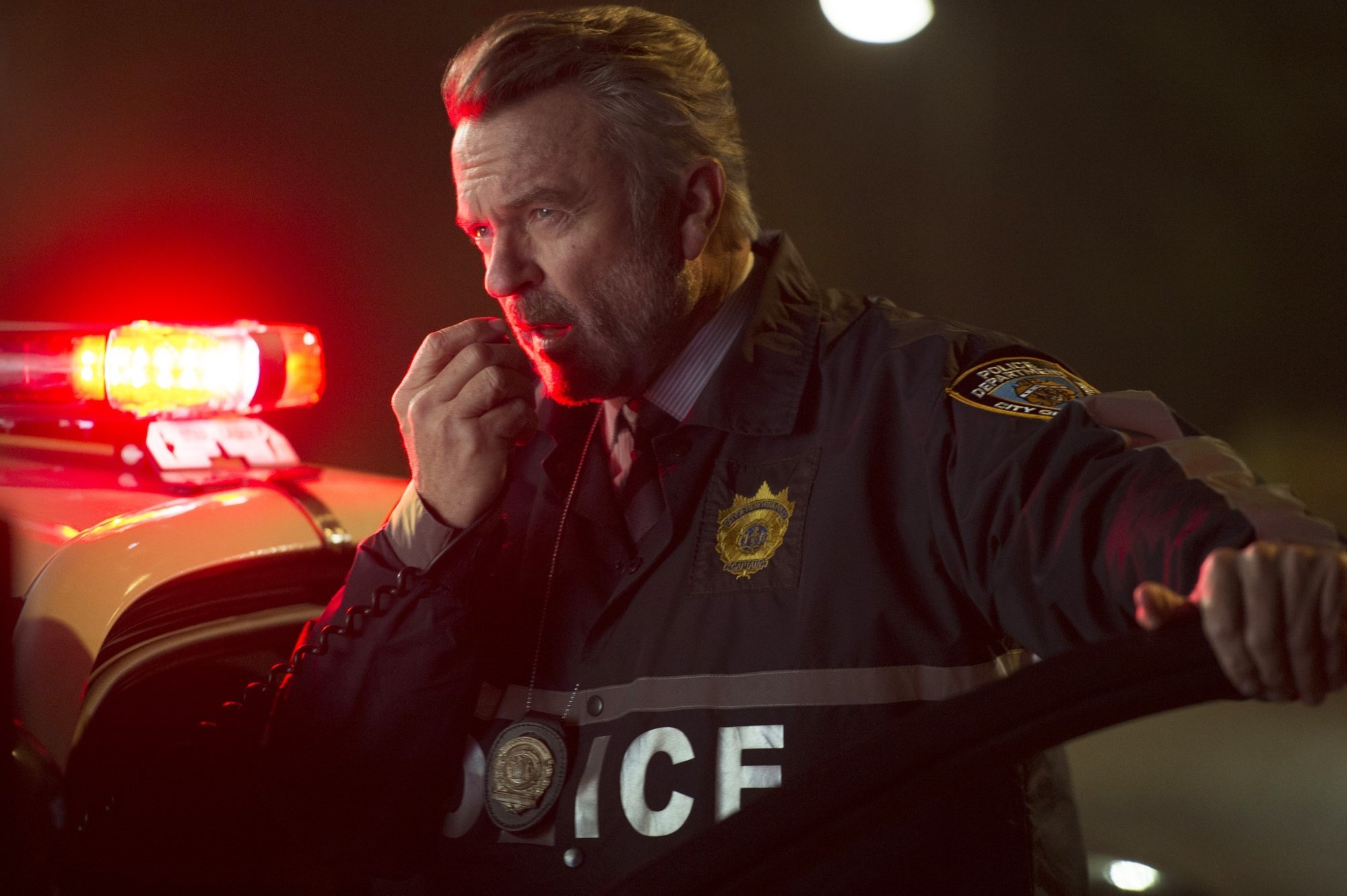 Sam Neill stars as Captain Hawthorne in Lionsgate Films' The Commuter (2018)