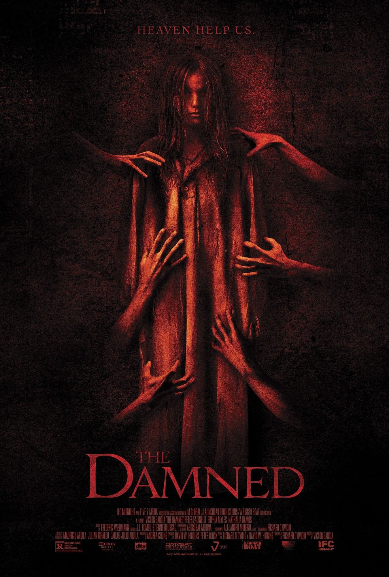 Poster of IFC Midnight's The Damned (2014)