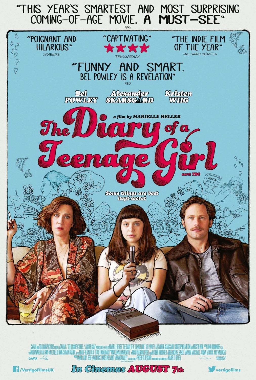 Poster of Sony Pictures Classics' The Diary of a Teenage Girl (2015)